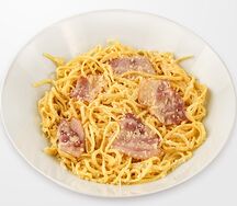 Паста Корбонара с беконом