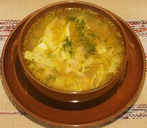 Лапша куриная