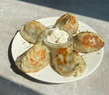 Манты жареные