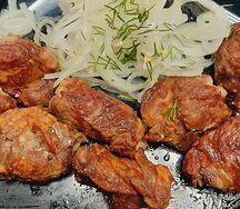 Шашлык из бараньей мякоти