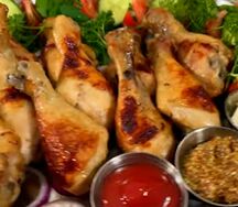 Шашлык из куриной голени