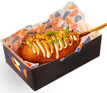 Корн-дог с куриной колбаской