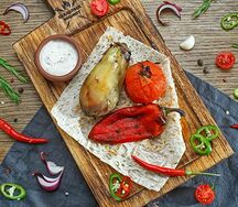 Овощной шашлык