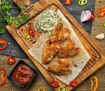 Шашлык из куриных крыльев