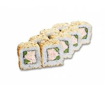 Ролл Калифорния с кунжутом