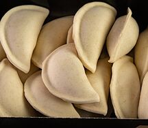 Пельмени с щукой и форелью полуфабрикат