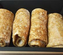 Блинчики с мясом курицы