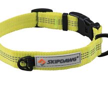Skipdawg վզկալ շների դեղին լույս արտացոլող L