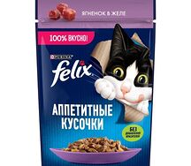 Purina Felix գառը դոնդողի մեջ
