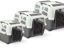 Dog Cage Pet XXL փոխադրողներ մախրագույն