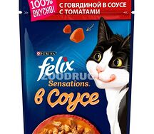 Purina Felix տավարի մսով