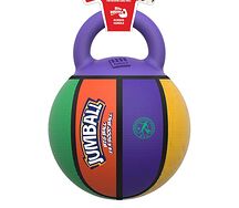 Jumball Փոքր բասկետբոլի գնդակ ռետինե բռնակով