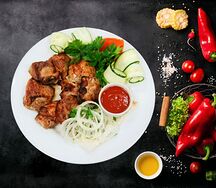 Куриное филе на мангале