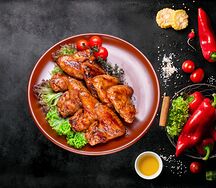 Шашлык из куриных крылышек