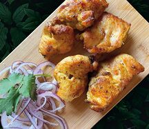 Шашлык из куриной грудки