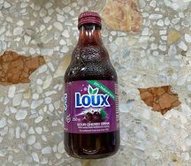Греческий газированный лимонад Loux с Вишней