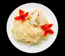 Салат Цезарь с курицей