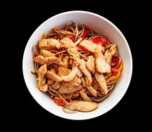 Вок Гречневая лапша с курицей