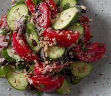 Салат по -грузински с орехами