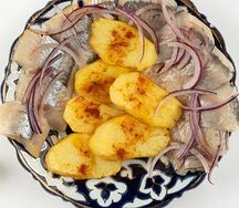 Балычка из селедочки с картофелем