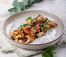 Куриная грудка  с овощами