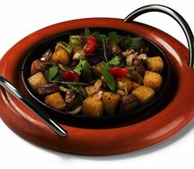Баранина с картофелем