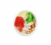 Салат Цезарь с курицей