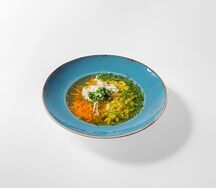 Куриный бульон с фузилли