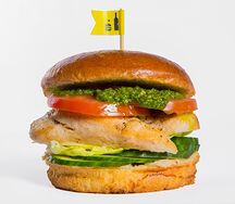 Итальянский бургер с куриным филе