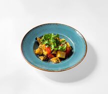 Салат Хрустящие баклажаны