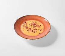 Сырный суп с хрустящим беконом