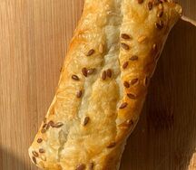 Слойка с индейкой и картофелем