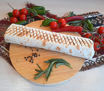 Шаурма со свининой большая