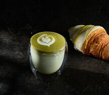 Матча Green на молоке