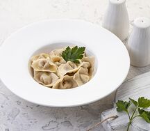 Пельмешки со сметаной