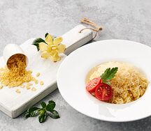 Вермишель с сыром и сливочным маслом