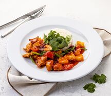 Филе курицы в кисло-сладком соусе