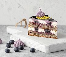 Торт Маково-черничный