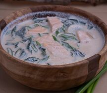 Суп Сливочный с креветками