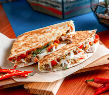 Кесадилья с говядиной