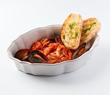 Соте из морепродуктов