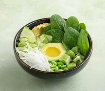 Салат с хумусом