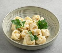 Пельмени с индейкой