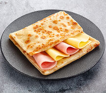 Блин двойной с ветчиной и сыром