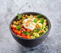 Салат Оливье постный