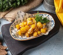 Жареный картофель с луком
