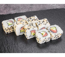 Калифорния с копчёным лососем