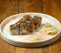 Ролл Сом унаги, авокадо