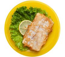 Минтай в яйце