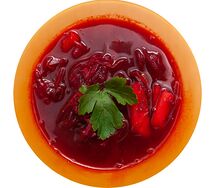 Борщ Сибирский с фасолью